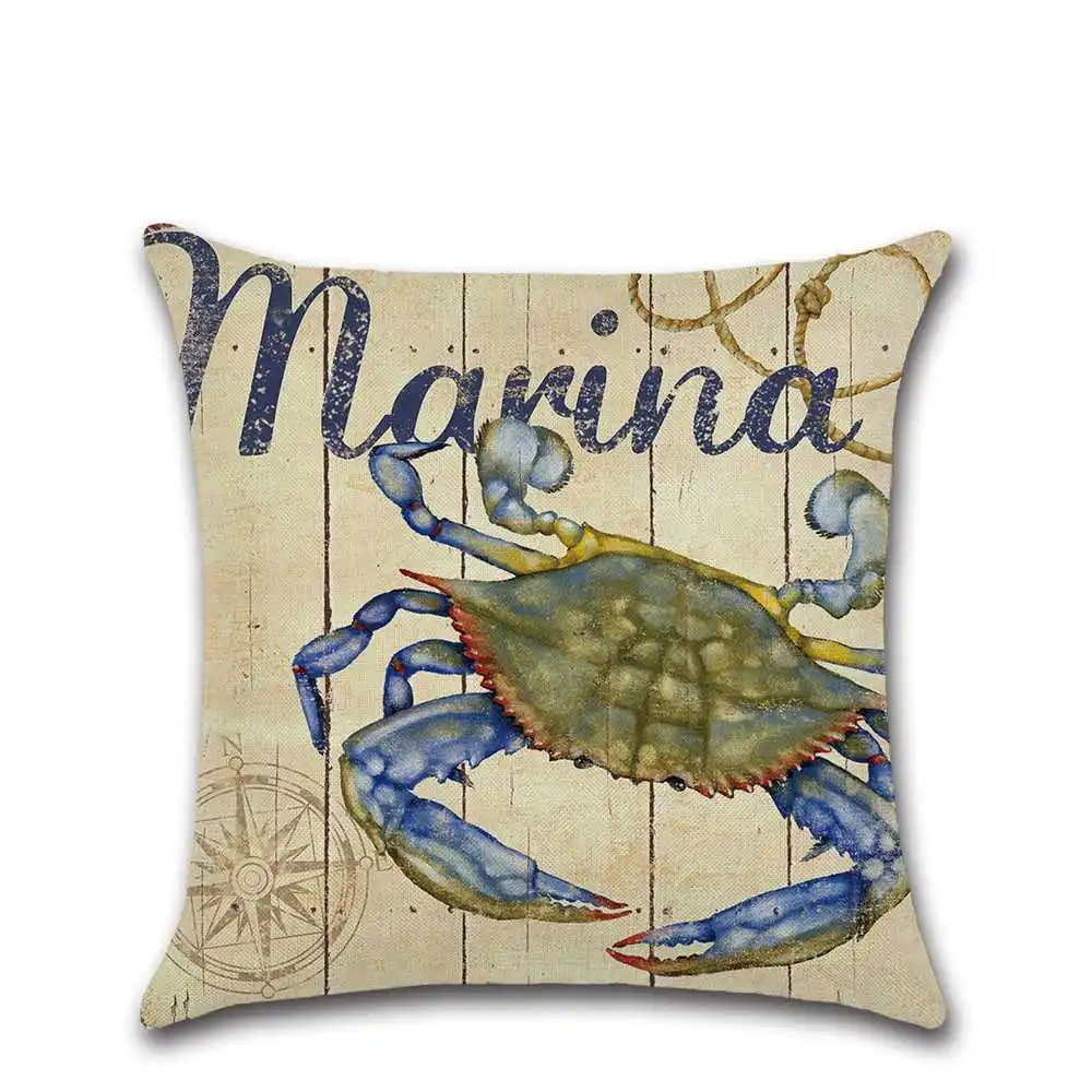 Морским обитателям постельное белье для дома декоративное подушка в виде