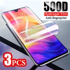 Гидрогелевая пленка 500D для Xiaomi 11, 10, 9, 8, Poco X3, NFC, F2 Pro, 9 SE, Mi 10T, 9T, CC9 Pro, Note10 Lite, F1, не стеклянная