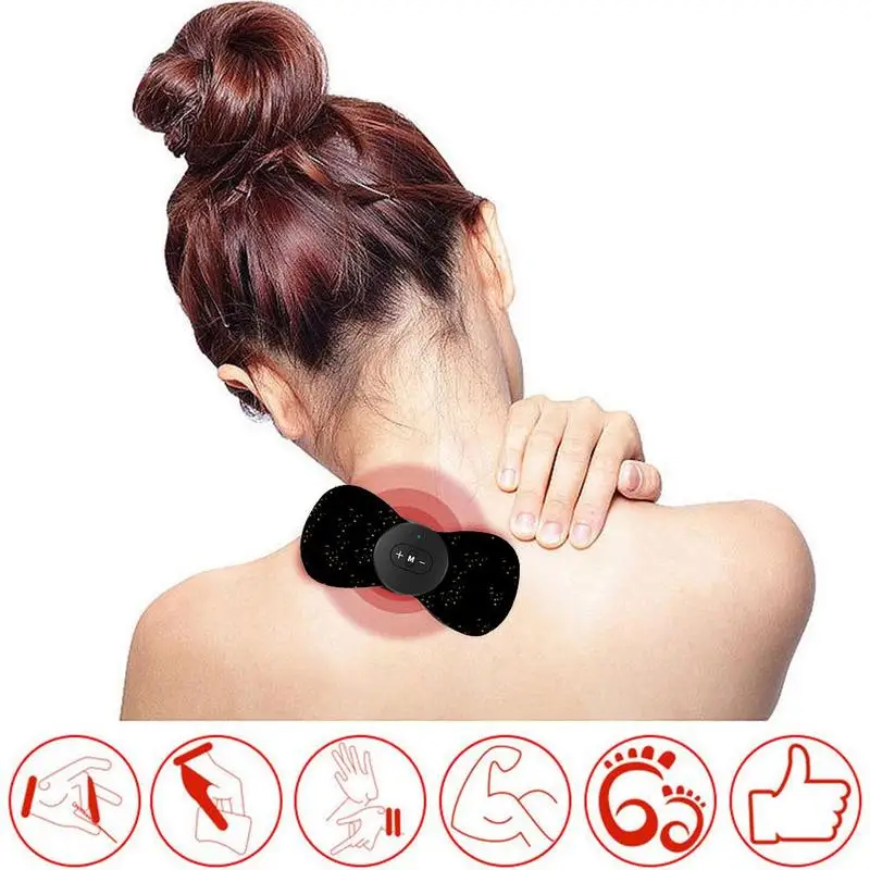 

Factory Wholesale Mini Portable Cervical Spine Massage Stick Rich Package Massage Dredge Pulse Shoulder And Neck Small Massager