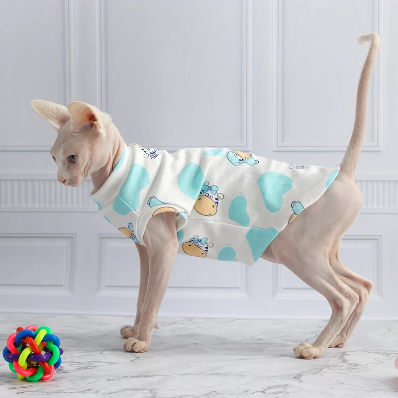 Сфинкс Devon одежда для кошек весна-лето хлопковый трикотажный дышащий