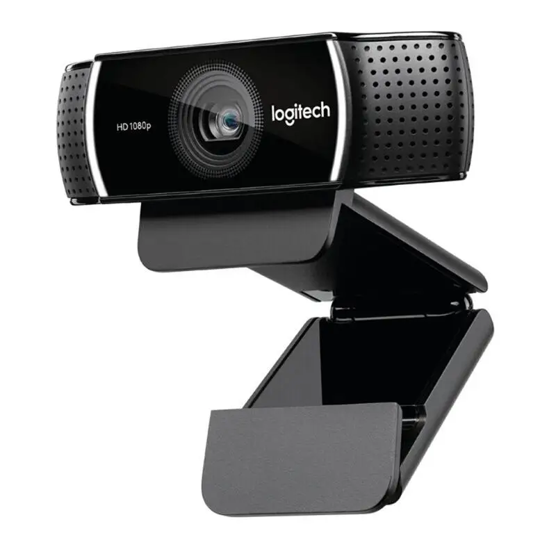 Веб-камера logitech C922 PRO 1080P Full HD видео поток Автофокус анкер веб-камера фоновый переключатель Встроенный двойной микрофон со штативом