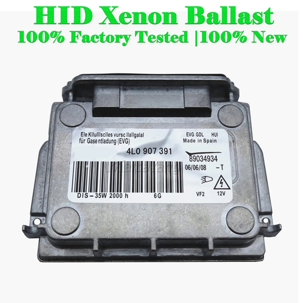 

New 6G D1S Xenon HID Headlight Ballast Unit Controller Module For BMW Audi VW GMC Volvo Valeo 89034934 4L0907391