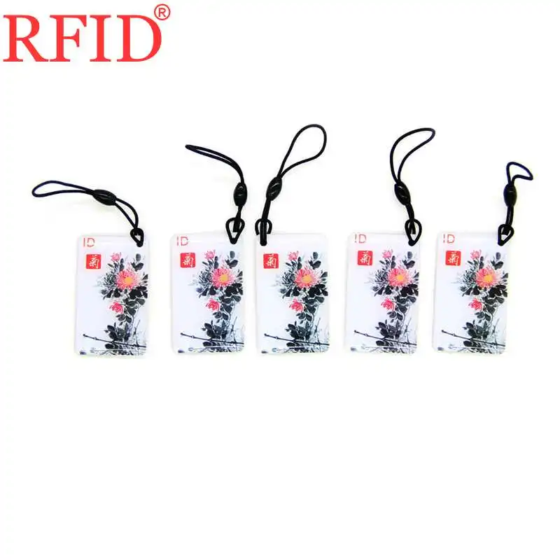 Брелок для ключей RFID EM4100 TK4100 идентификатор 125 кГц только чтения китайская