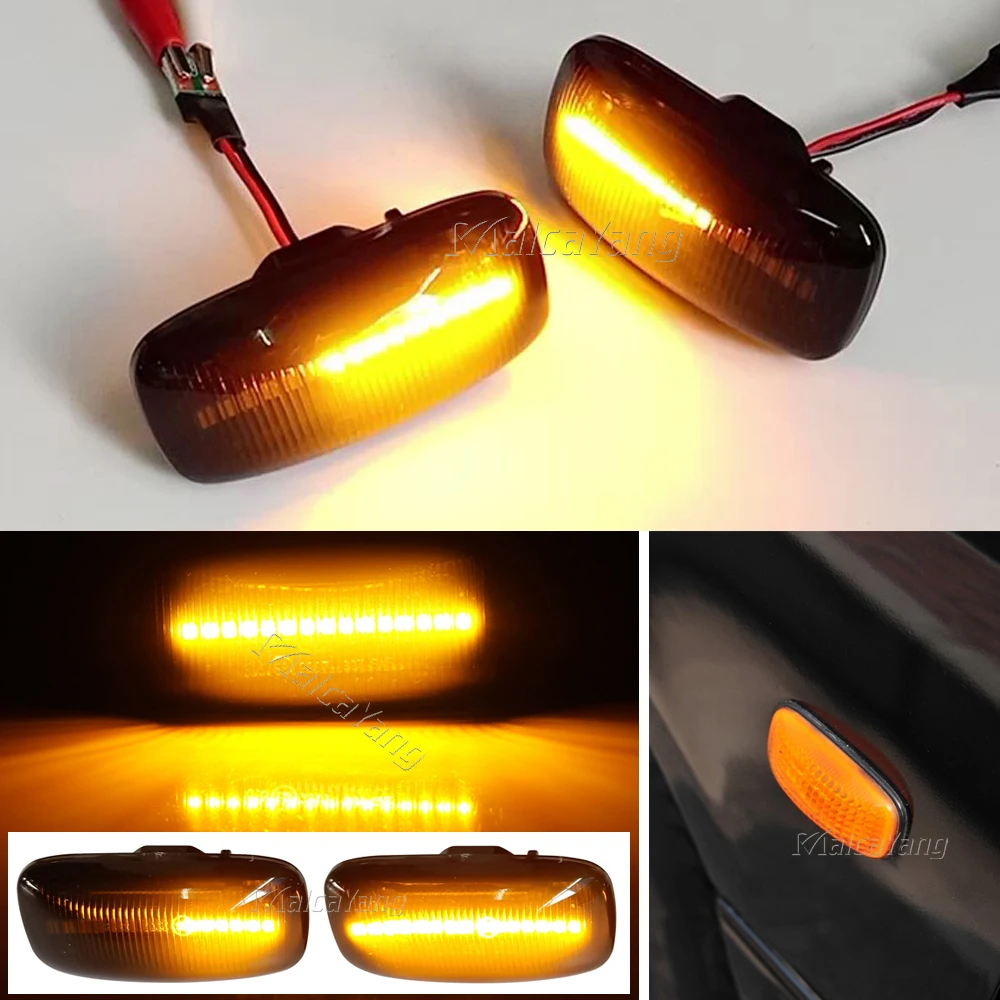 2 шт. динамические боковые габаритные огни для Nissan Maxima Almera Pulsar N15 Cefiro A32 1995-2000