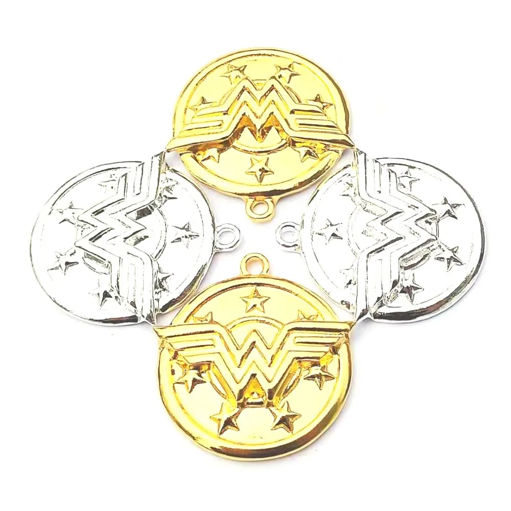 

30pcs shield charms for women DIY jewelry accessories