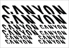 Виниловые аксессуары KK для CANYOU, наклейки для оформления рамы велосипеда