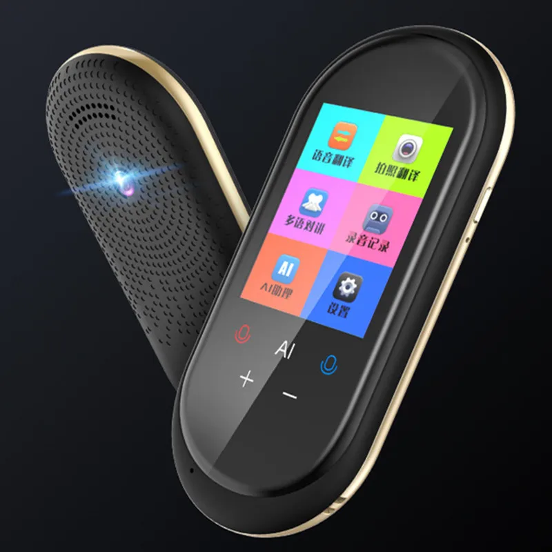 

Portable Smart Wireless Voice Translator Real Time Interactive Support 70 Languages No Noise Support Photo WiFi HD Translation