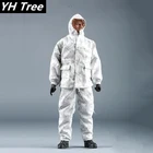 16 американский морской котик снег цифровой камуфляж военный костюм пальто брюки для 12 дюймов Коллекционные фигурки кукол игрушки