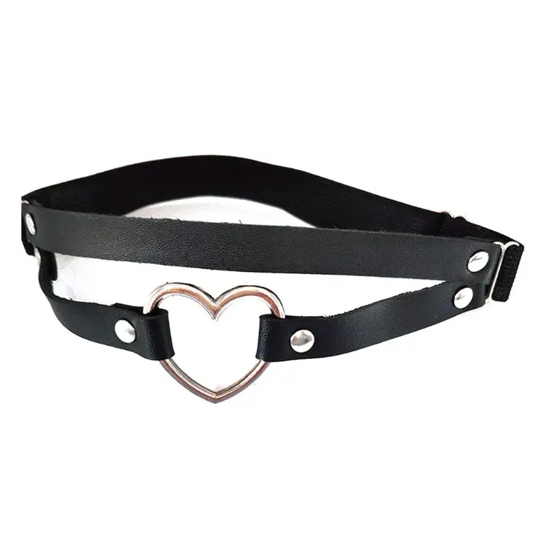 Женские регулируемые 2 ряда Искусственная кожа пикантные высокие облегающие