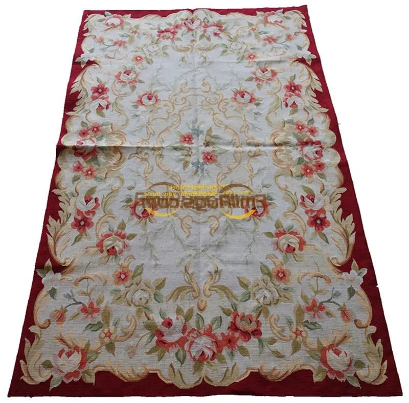 Шерстяные ковры aubusson винтажные для гостиной квадратной вязки | Дом и сад