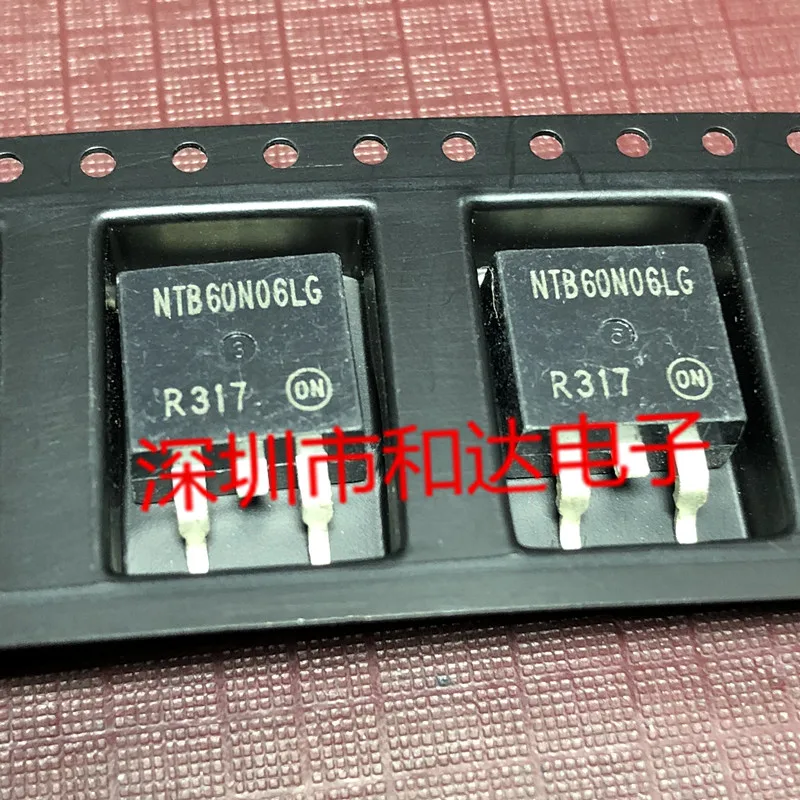 

5pcs NTB60N06LG TO-263 60V 60A