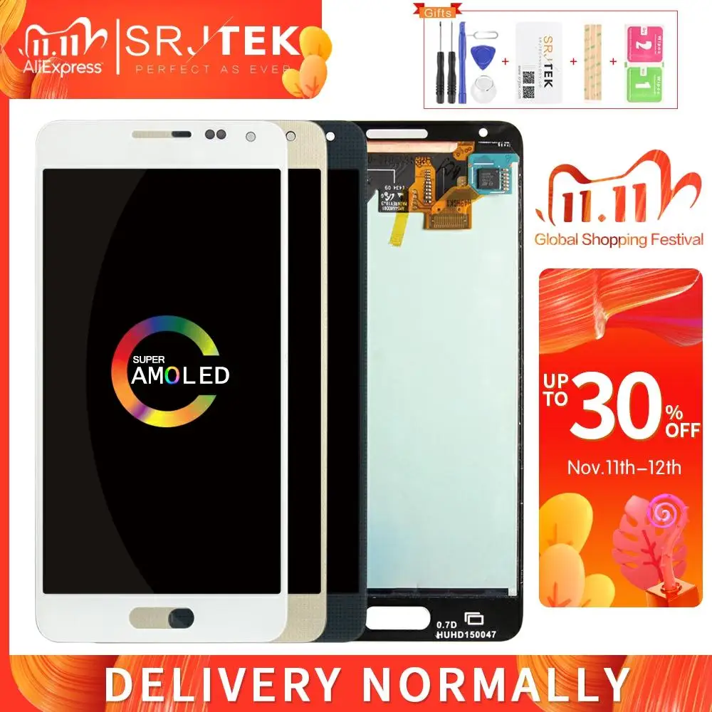 Для Samsung Galaxy Note 4 Mini LCD сенсорный дигитайзер сенсор стекло в сборе для Alpha G850F