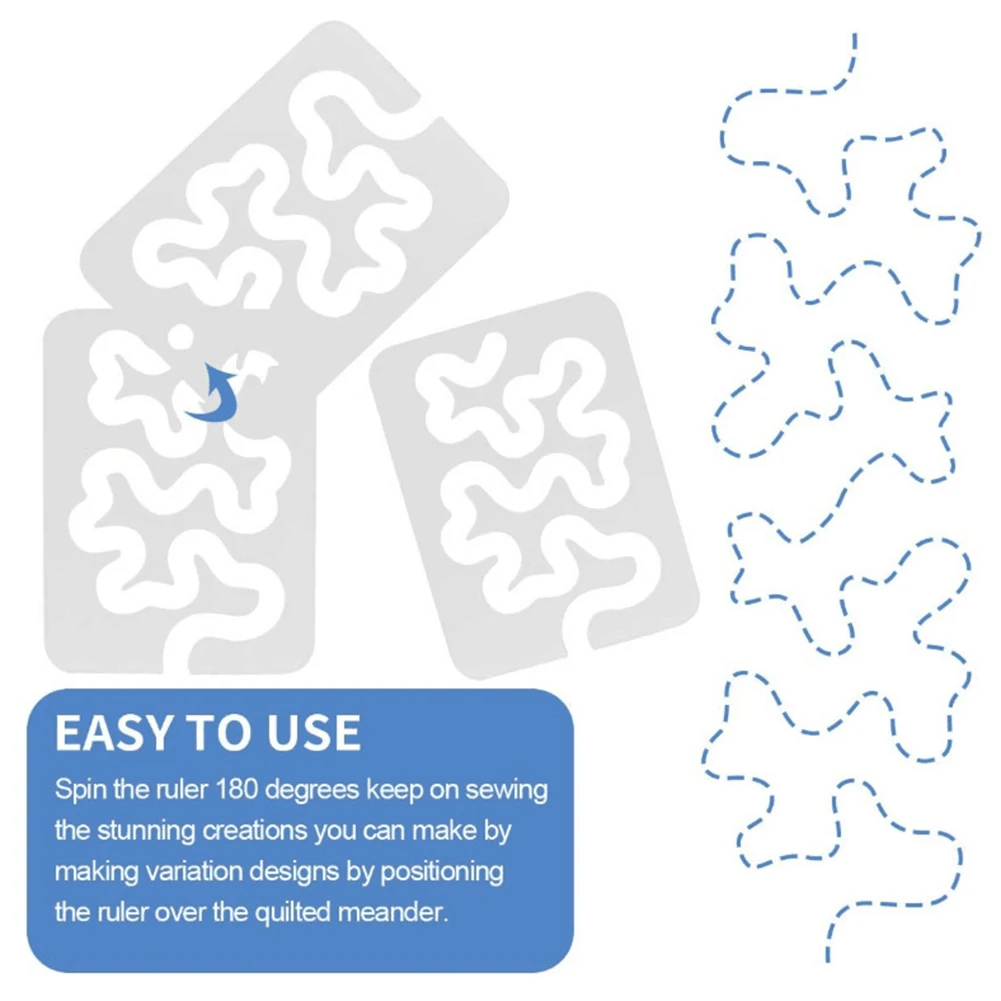 Трафареты для шитья акриловые шаблоны домашнего творчества многоразовые