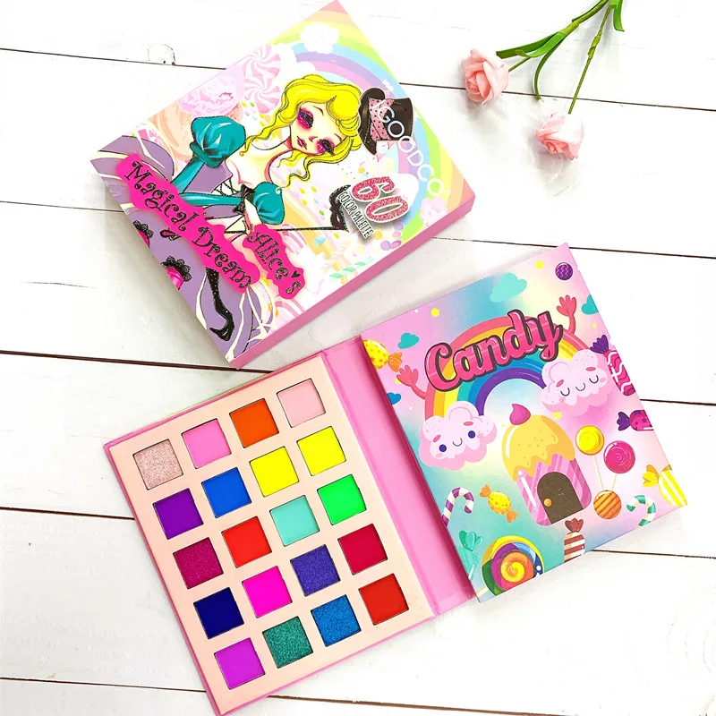 

60 Colors Pearly Matte Sequins Large Multi-Color Eyeshadow Palette
