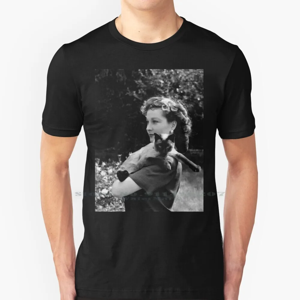 Футболка Vivien Leigh 100% чистый хлопок Ватерлоо мост леди с ветром Классическая