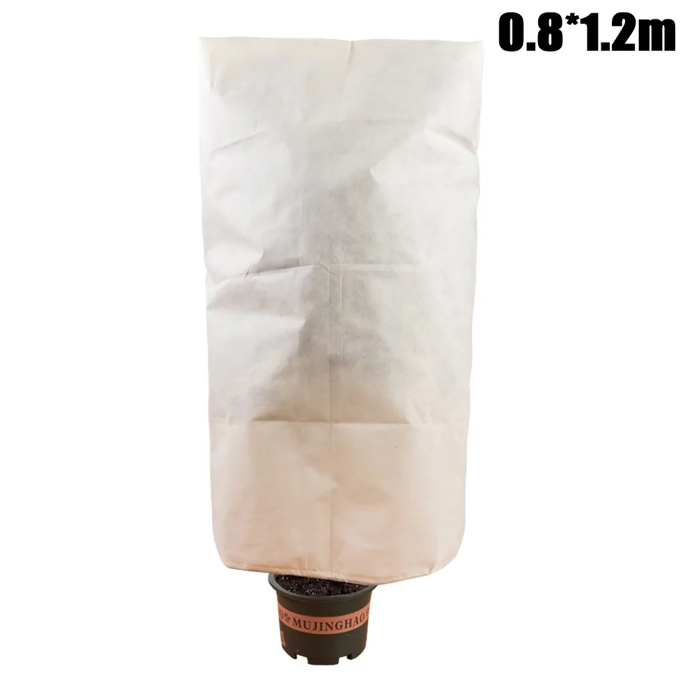 

1pcs Plant Protection Cover Cover Protection Cream Color Non-woven Fabric