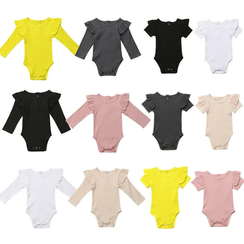 Комбинезон хлопковый трикотажный для новорожденных на возраст 0-24 месяцев | Мать