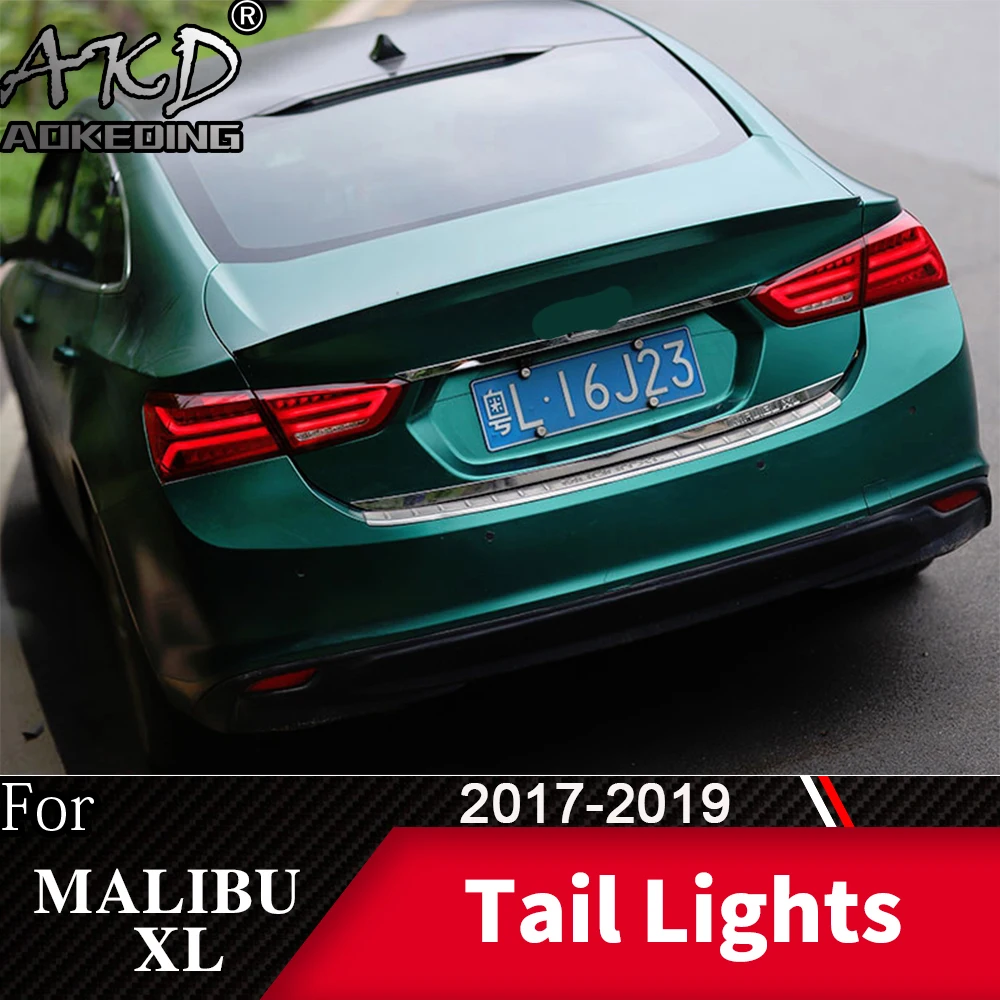

Задние фары для автомобилей Malibu XL, светодиодный задние фары 2017-2019, противотуманные фары, дневные ходовые огни, DRL, настройка, Malibu, автомобильн...