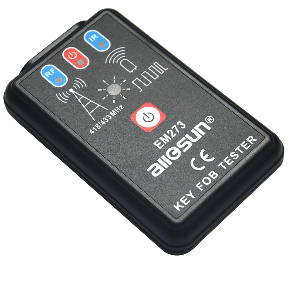 All Sun Мини цифровой автомобильный ключ тестер брелок беспроводной Радиочастотный