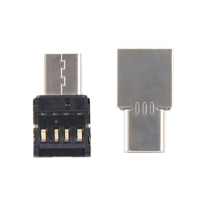 18(L)x10(W) мм Серебристый Тип C к USB OTG коннекторный адаптер для флеш накопителя S8 Note8
