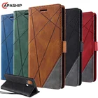 Чехол-книжка для OPPO A5 A7 A8 A9 2020, A11K, A12E, AX5S, AX7, A3S, A5S, A31, A32, A53, A55, A72, A73, A93, кожаный