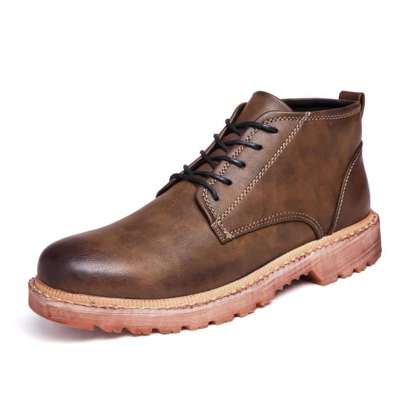 Новинка модные зимние повседневные Черные Нескользящие ботильоны классические