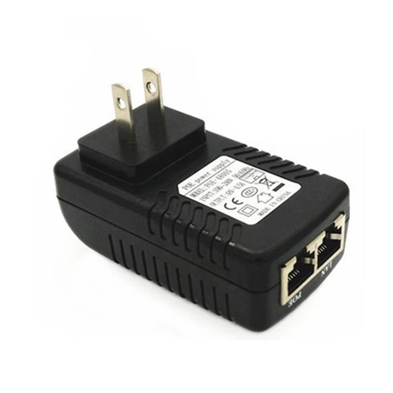 Сетевой адаптер 48V-0.5A настенный Инжектор POE Ethernet IP телефон/Камера питания SK1