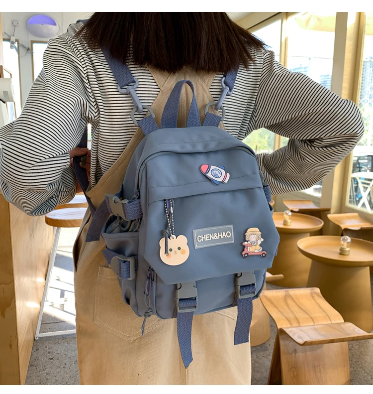 

2265 Mini backpack female 2021 new summer original student messenger bag