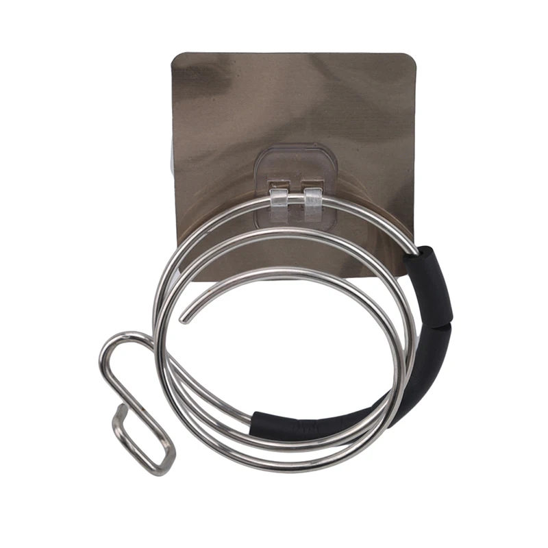 Спиральный настенный органайзер для хранения фена 2021 вешалка использования в