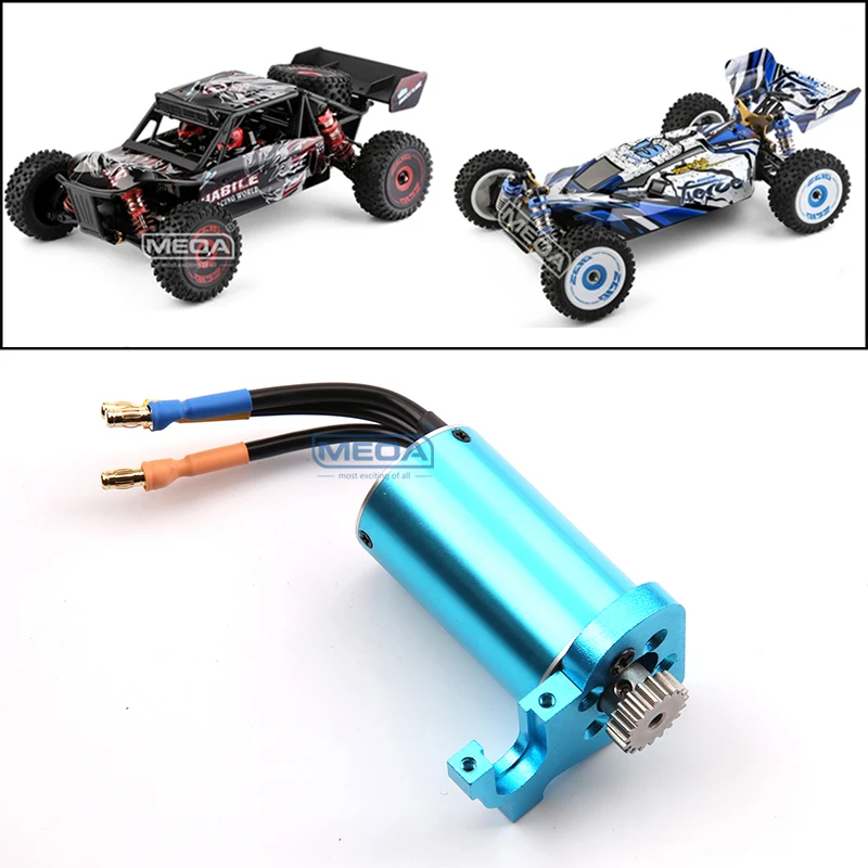 

WLtoys 1/12 4WD RC Car 124016 124017 2004 Original Spare Parts Brushless Motor Component With Motor Gear/Motor Seat