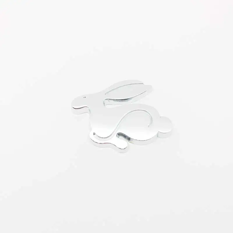 3D Металл бегущая кролика Автомобильная эмблема задний багажник знак для VW Jetta Golf