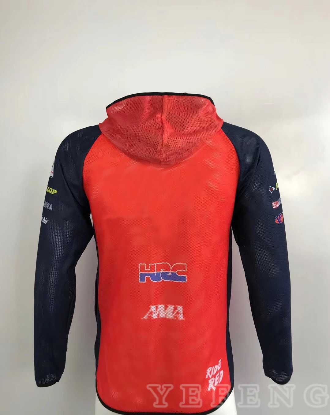

Summer Anti-UV For Honda Hrc Sweatshirt Motorcycle Coat Hoodie Motocross MTB Bike Riding Motocross Sport Sun Protection Clothes