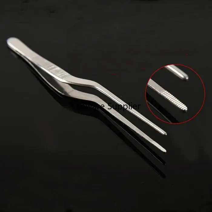 2 шт./лот 20 см утолщенные изогнутые копья из нержавеющей стали пинцет Lanciform для