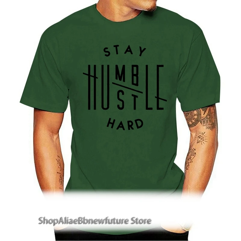 

Stay Humble Hustle Hard T-shirt Swag Cool Music Hipster Tumblr Gift Unisex Tee T