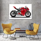 Ducati Panigale V4 R спортивный постер для мотоцикла настенная живопись на холсте Настенная картина для декора гостиной