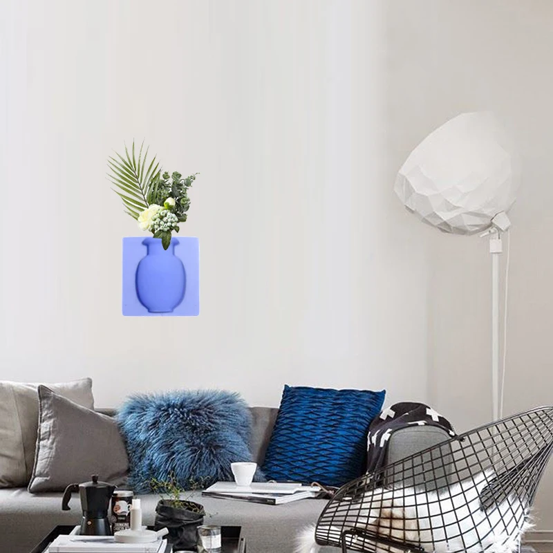 Силиконовая липкая ваза Волшебная для цветов и растений вазы контейнер