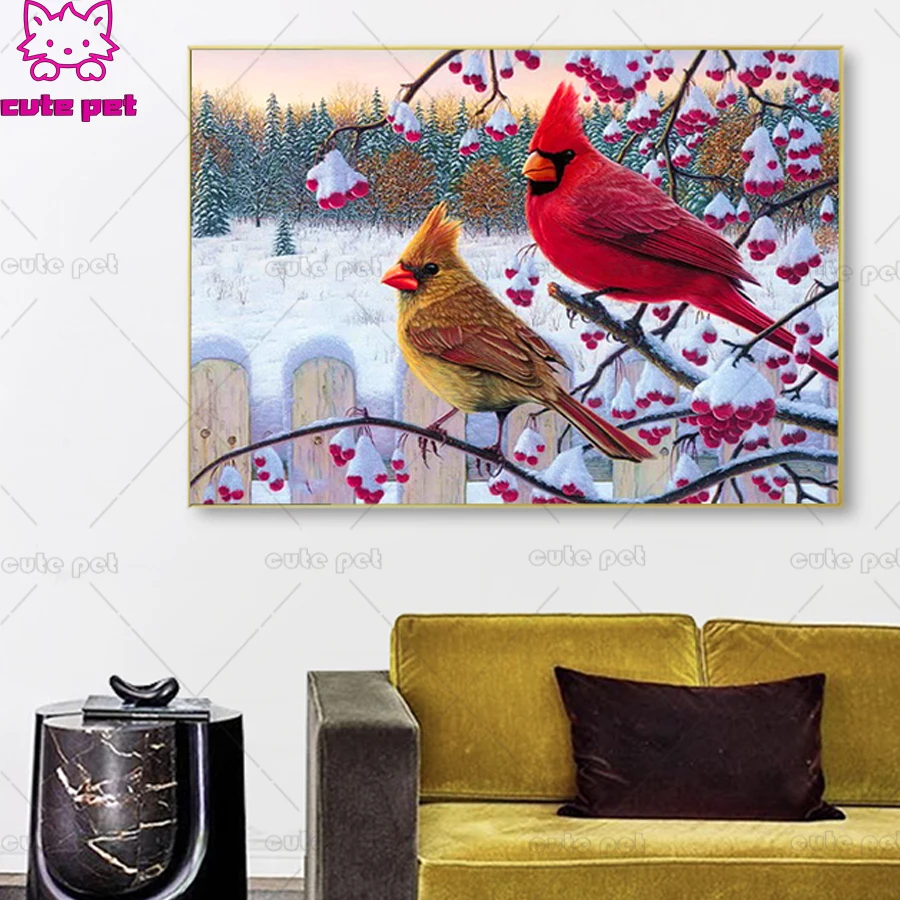 Алмазная живопись 5D животные алмазная вышивка птица полный набор для вышивки