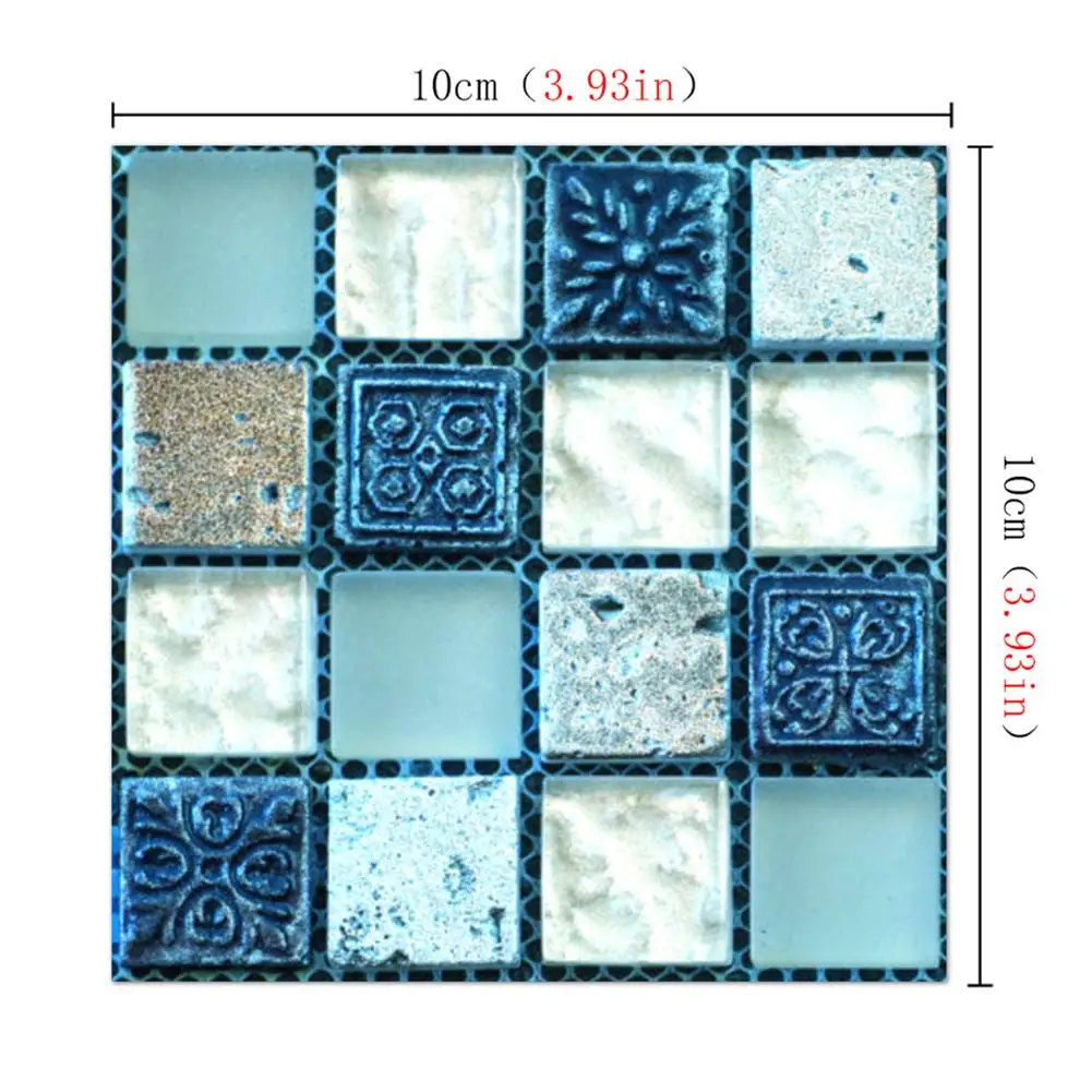 20 шт./компл. водонепроницаемые Самоклеящиеся 3D наклейки из ПВХ для дома сделай