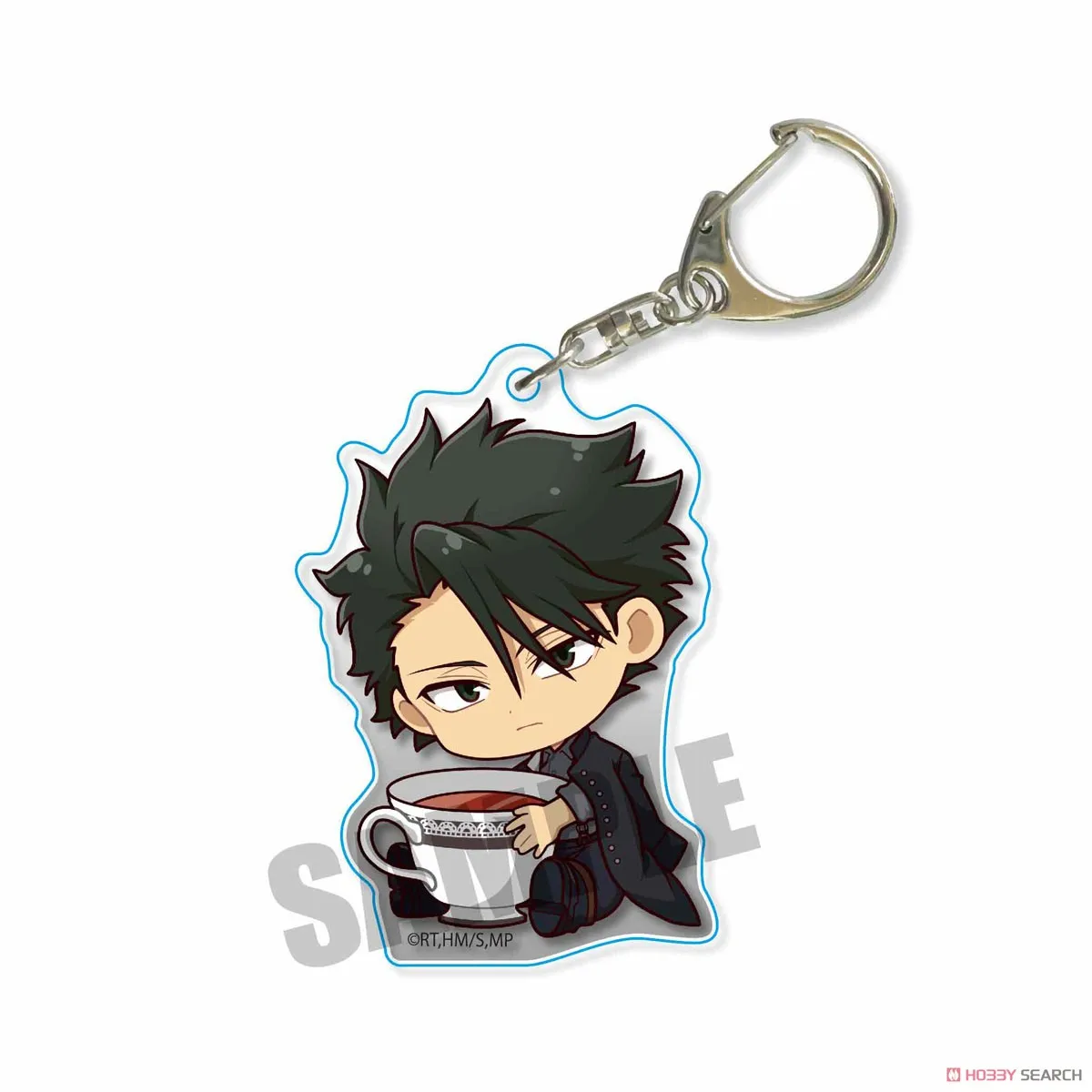 

Anime MORIARTY THE PATRIOT William James Moriarty Bags Pendant Keychain Acrylic Keyring School Bag Charm Decor Coffee Series