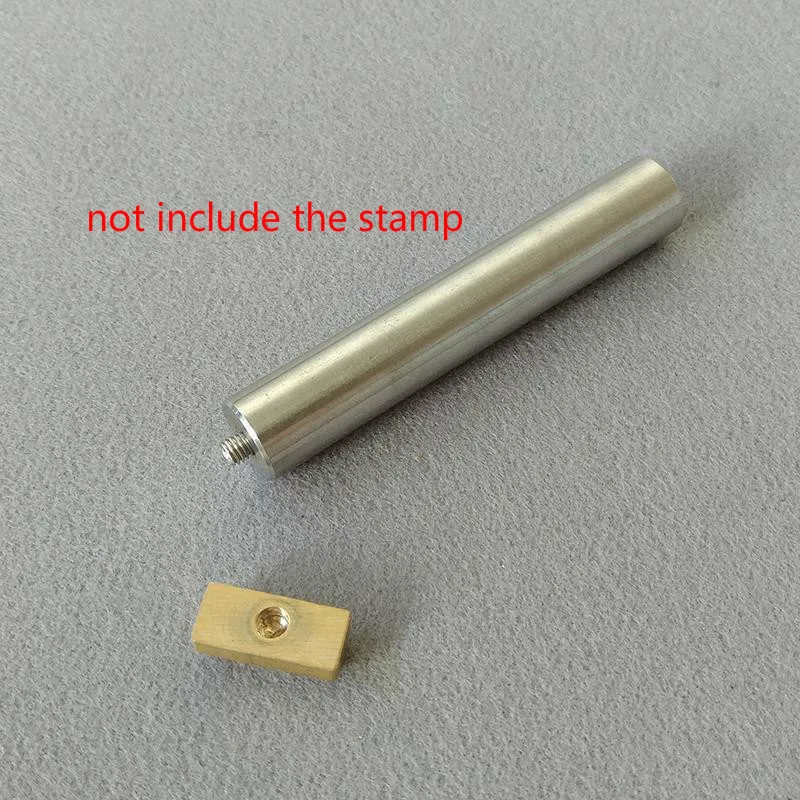 M5 handle Индивидуальный дизайн, кожа, тиснение, кожа, ручная работа, резьба, Цифровой алфавит, кожа, штамп, сделай сам, форма - Цвет: M5 handle