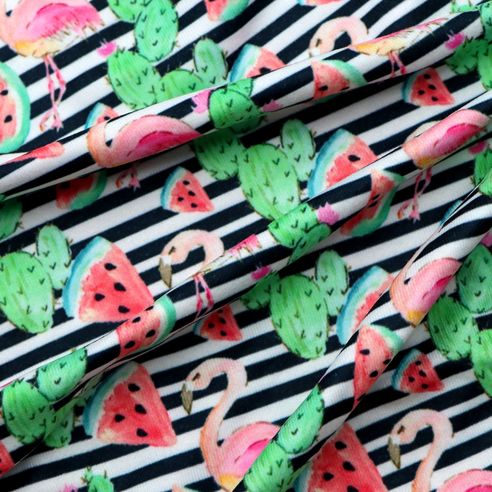 50*145 см фрукты двойной матовый полимерный трикотаж стрейч хлопок шитье стеганые