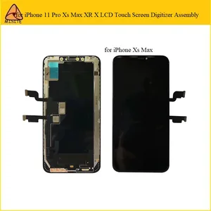 1pc aaa tested for i phone 11 pro xs max xr x 11pro m xsm xs lcd display touch screen digitizer assembly complete replacement free global shipping