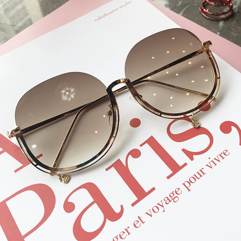 Женские солнцезащитные очки с градиентными линзами Винтажные Солнцезащитные в