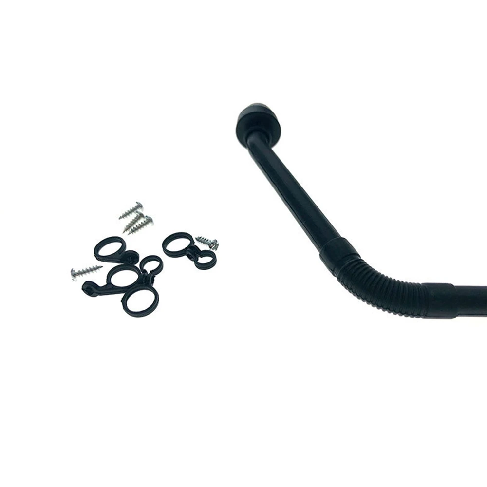 

Black Nylon Snorkel High Simulation Wading Snorkel for 1/10 Traxxas TRX4 Defender D110 D90 RC Car Accessories