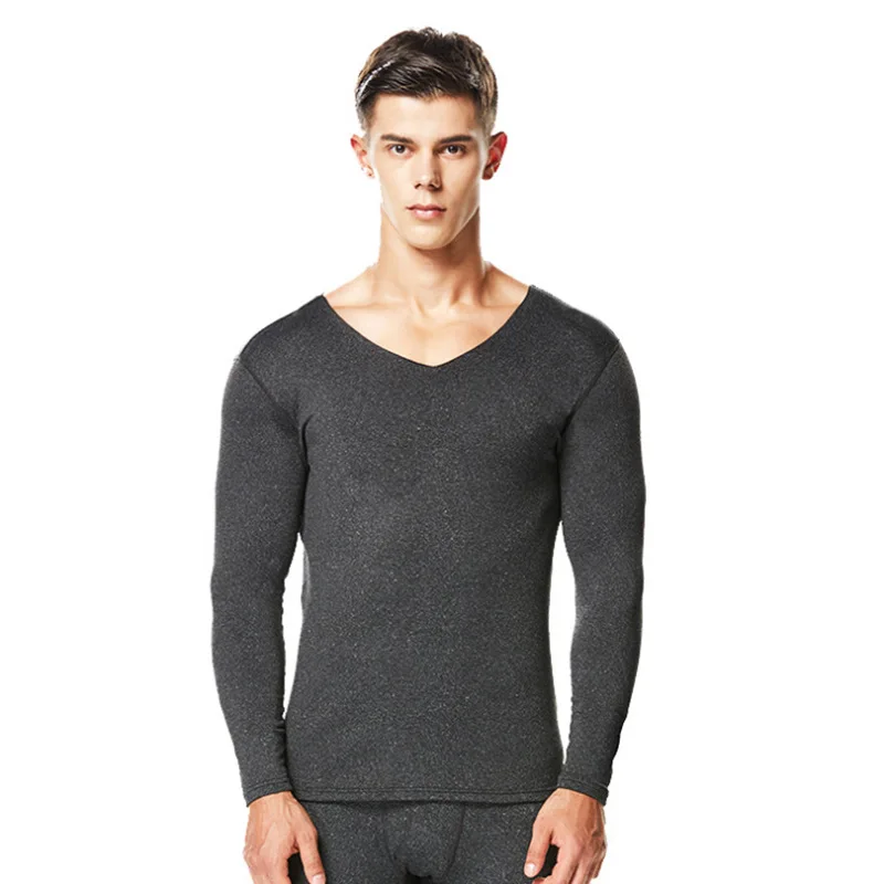 2020 новый зимний термо нижнее белье костюм для мужчин теплый плюс бархат Тонкий