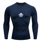 Мужская футболка для бокса, Спортивная футболка, Мужская футболка Rashguard Jiu Jitsu для тренажерного зала, фитнеса, бега, пробежек, боевой костюм, футболки для кикбоксинга, мужские брендовые футболки