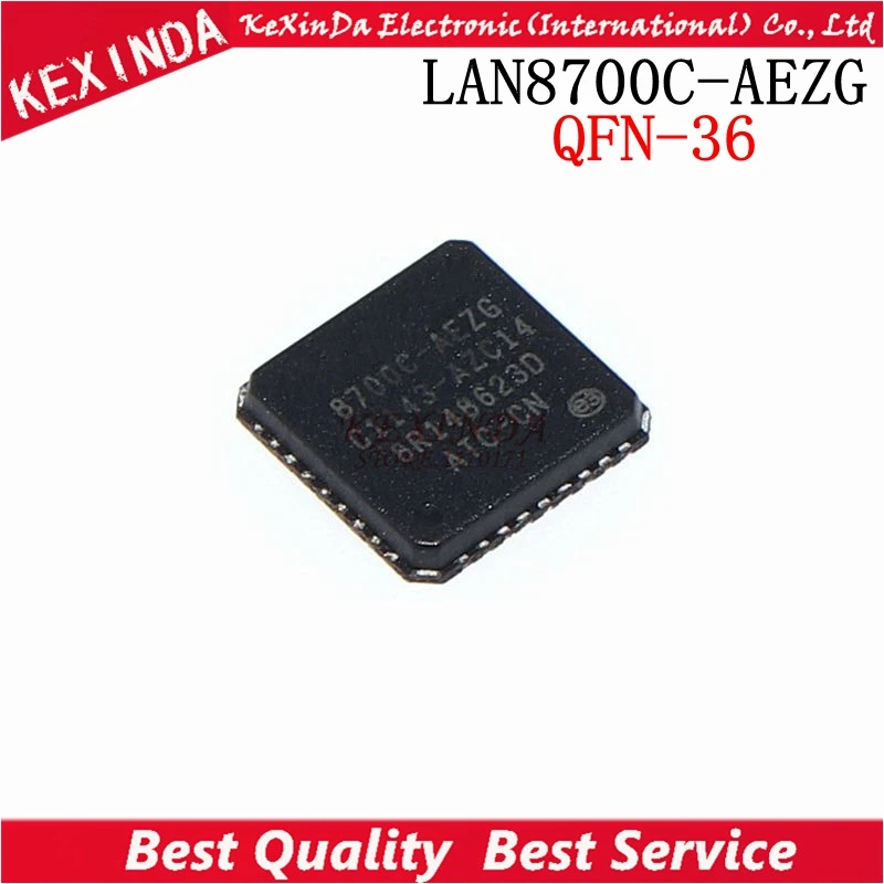 LAN8700C AEZG LAN8700 8700C QFN 36 10 шт./лот Бесплатная доставка|lot lot|lot 10pcs |