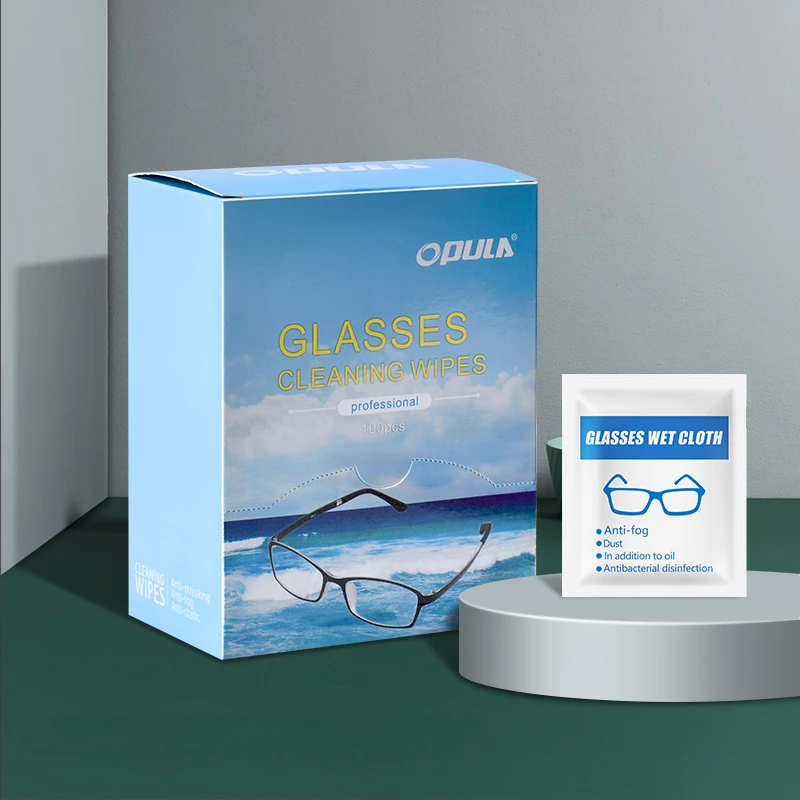 12x15CM салфетки для чистки стекла Портативный индивидуально упакованные Экран 100