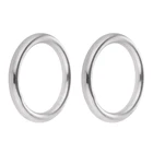 Обвязочные сварные уплотнительные кольца из нержавеющей стали 304, 2 шт., диаметр 25 мм, 35 мм, 45 мм, 60 мм.
