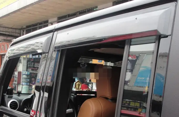 Для JEEP Wrangler 2004 2017 пять дверей автомобиля пластиковый козырек вентиляционные